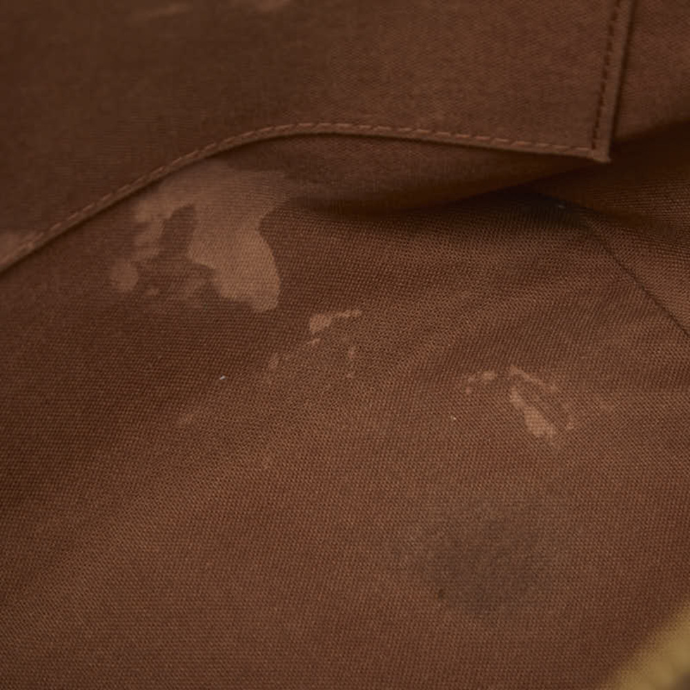 LOUIS VUITTON Authentic Brown Monogram Leather Shoulder Bag - Picture 9 of 15